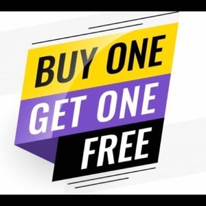 Buy 1 Get 1 FREE. BOGO